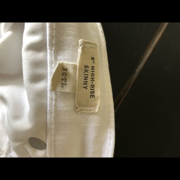 Madewell Pure White Women’s High-Rise Skinny Jeans - Picture 3 of 4